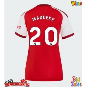Arsenal Noni Madueke #20 Replica Home Stadium Shirt for Women 2026-27 Short Sleeve